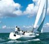 Yachtcharter Harmony 31 Heckansicht 2 Cab 1 WC