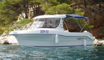 Yachtcharter Quicksilver Pilothouse 640 Front