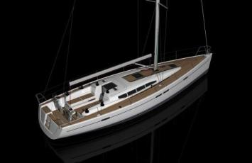 Yachtcharter Dehler 45 3Cab 2WC Heckansicht