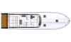 Yachtcharter Itama 55 Deckslayout