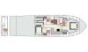 Yachtcharter Itama 55 Layout