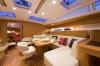 Yachtcharter jeanneau 53 5 cabin saloon