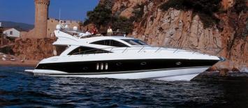 Yachtcharter Sunseeker Manhatten 66 Top