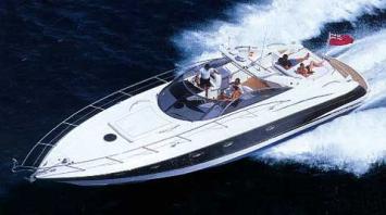 Yachtcharter Sunseeker Camarque 47 Luftbild