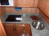 Yachtcharter Raffaelli Maestrale 53 Pantry 3 Kab 2 WC 1
