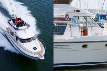 Yachtcharter Storebro_410_Commander_Aussenansicht2