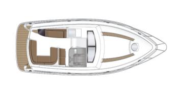 Yachtcharter Sealine_SC38_GRundriss