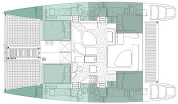 Yachtcharter voyage_440 layout