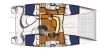 Yachtcharter Leopard400_Grundriss