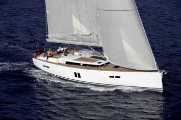 Yachtcharter Hanse 545 Aussen    2