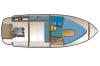 Yachtcharter Scarani 25 Grundriss