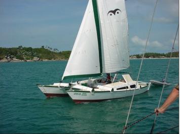 Yachtcharter Tiki 30 Aussenansicht