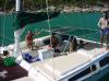 Yachtcharter Tiki 30 Cockpit