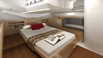 Yachtcharter Hanse 495 4+1 Kab 2+1 WC Kabin