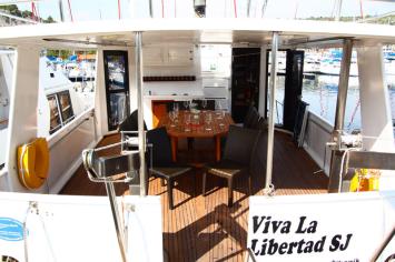 Yachtcharter Star 1940 Heckansicht