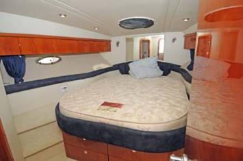 Yachtcharter Sunseeker Camargue 44 Kabine 2 Cab 2 WC jpg