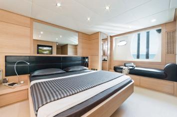 Yachtcharter Pershing 64 Kabine 3 Cab 3 WC