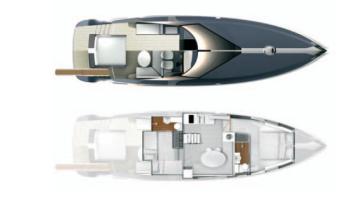 Yachtcharter SFY M1 Grundriss 1 Kab
