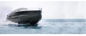 Yachtcharter SFY M1 Bugansicht 1 Kab
