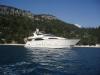 Yachtcharter Azimut Jumbo Seitenansicht 5+2 Cab