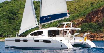 Yachtcharter Leopard 46 4 Cab Aussenansicht