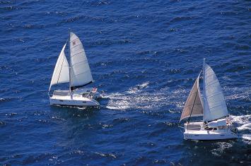 Yachtcharter Catana 47 Ocean Luftbild