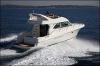 Yachtcharter Prestige 36 Heckansicht 2 Cab 1 WC