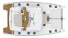 Yachtcharter Lagoon 52 F 4 plus 1 Kabinen 5 Baeder Grundriss