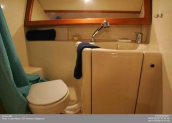 Yachtcharter Dufour 365 Nasszelle 3 Cab