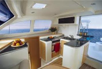 Yachtcharter Leopard40,Pantry