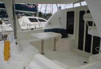 Yachtcharter Leopard 43 Cockpit