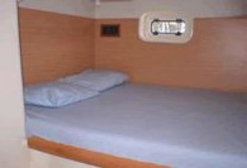 Yachtcharter Leopard 43 Kabine