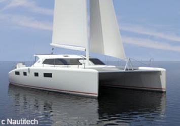 Yachtcharter Nautitech482 4+2Cab:4WC,Aussenansicht