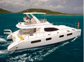 Yachtcharter Moorings 474 PC 4Kab Seitenansicht