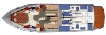 Yachtcharter Rodman 41 Layout