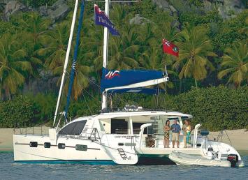 Yachtcharter Moorings Crewed 6200 (4Cab:4WC) Heck