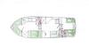 Yachtcharter DeGroot 43 Fly_3Cab/Grundriss