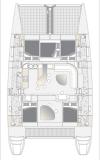 Yachtcharter Voyage 500 (5Cab:5WC)  Grundriss