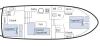 Yachtcharter Linssen 29.9AC 2Cab:2WC Grundriss