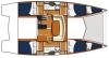 Yachtcharter Leopard 39 PC (4+2Cab/2WC) Grundriss