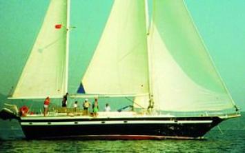 Yachtcharter Dragut63_Seitenansicht