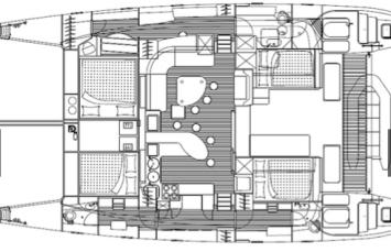 Yachtcharter Voyage 520 (3Cab:3WC) Grundriss