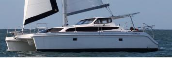 Yachtcharter gemini legacy 35 2Cab:2WC Seitenansicht