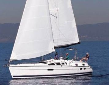 Yachtcharter Hunter 420 (2Cab:2WC) Seite