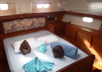 Yachtcharter Hunter 420 (2Cab:2WC) Kabine