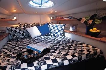 Yachtcharter Sunseeker Camarque 50 2Cab:2WC Kabine