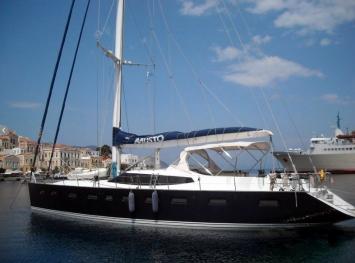 Yachtcharter Bruce Roberts Design 72 (5+2Cab:5+2WC) Seitenansicht