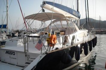 Yachtcharter Bruce Roberts Design 72 (5+2Cab:5+2WC) Heck