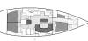 Yachtcharter Oceanis 411 (3Cab:2WC) layout