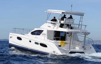 Yachtcharter Leopard 39 PC (4+2Cab:2WC) Seite:Heck